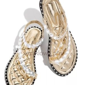 Ladies Embellished Ankle Sandel💃